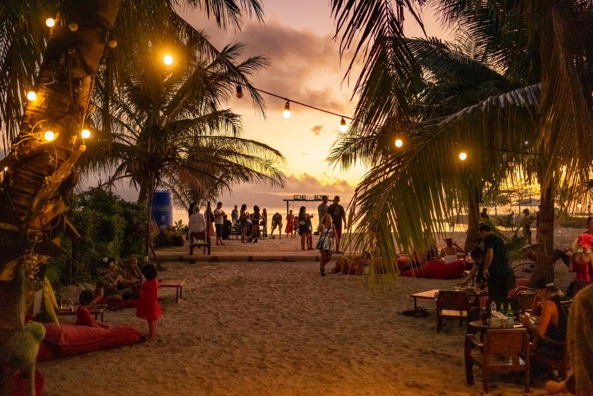 Echo Beach Hostel Baan Tai Exteriér fotografie